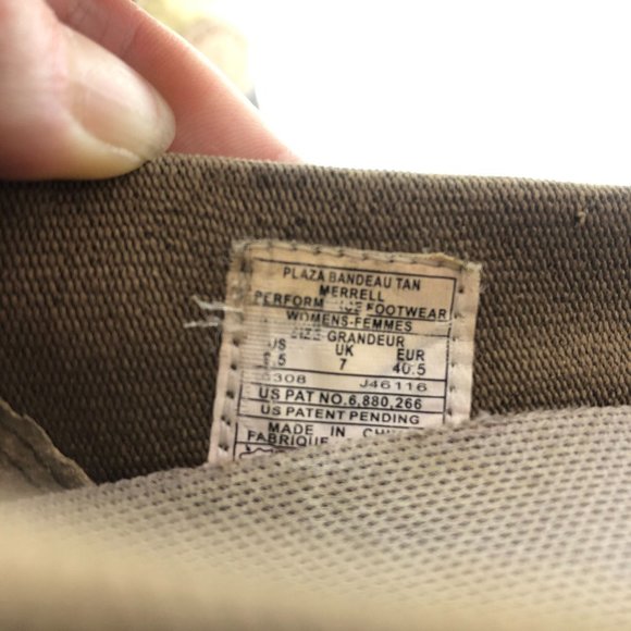 Merrell Women's Size 9.5 Plaza Bandeau Tan Brown Leather Mary Jane Shoes - Picture 8 of 8